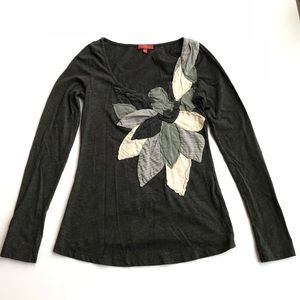 Anthro One September Long Sleeve Top